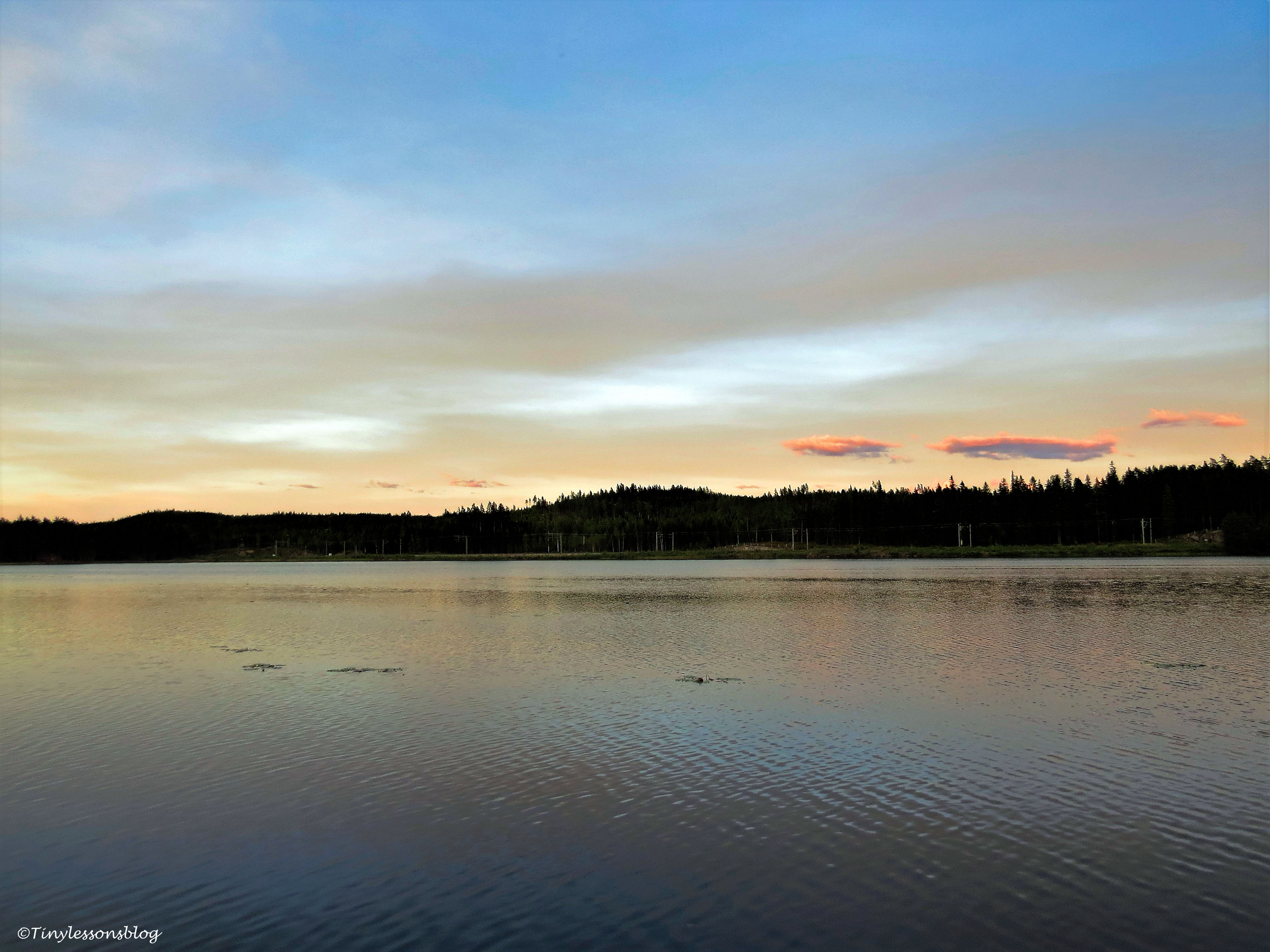 lake after sunset Finland Aug16 UD142