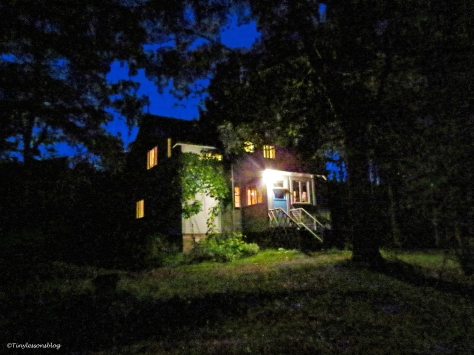 Mikkos house at night 2 Finland Aug16 UD75